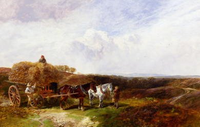 Photo of "HAYMAKING" by GEORGE VICAT COLE