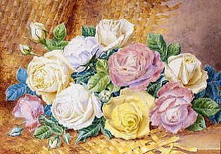 Photo of "A STILL LIFE OF ROSES" by THOMAS FREDERICK (ACTIVE COLLIER