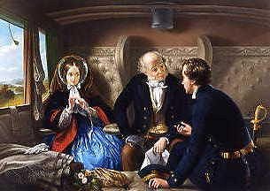 Photo of "TRAVELLING FIRST CLASS-THE MEETING" by ABRAHAM SOLOMON