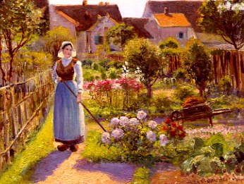Photo of "TENDING THE GARDEN" by JEAN BEAUDUIN