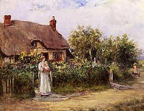 Photo of "A MOTHER'S WELCOME" by HENRY JOHN YEEND KING