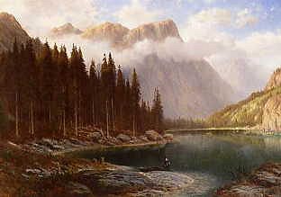 Photo of "A TRANQUIL MOUNTAINOUS LANDSCAPE" by GEORG ENGELHARDT