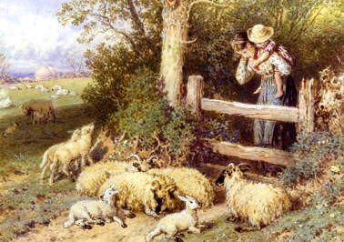 Photo of "SPRING LAMBS" by MYLES BIRKET FOSTER
