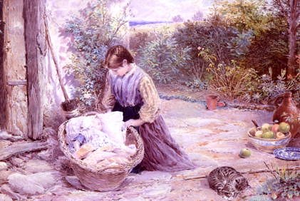 Photo of "THE NEW BABY" by MYLES BIRKET FOSTER
