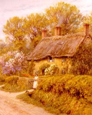Photo of "A WAYSIDE COTTAGE" by HELEN (NOT FOR USE AS ALLINGHAM