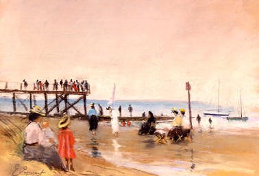 Photo of "A DAY AT THE SEA-SIDE" by EMILE CAGNIART