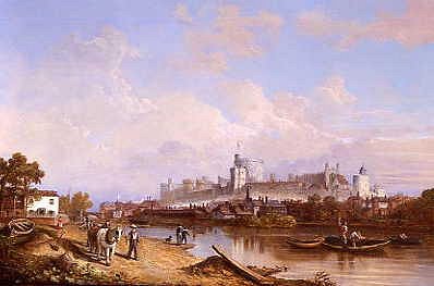 Photo of "A VIEW OF WINDSOR CASTLE" by JAMES BAKER PYNE