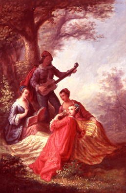 Photo of "THE SERENADE" by EMILE CESAR VICTOR PERRIN