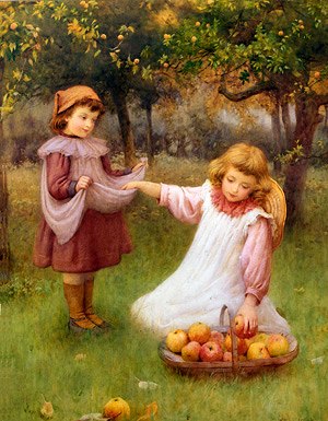 Photo of "IN THE APPLE ORCHARD (NB NOT AVAILABLE FOR CARD)" by WILLIAM (REVIVED COPYRIG AFFLECK