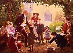 Photo of "THE SUNDAY LESSON" by THOMAS HERBERT MAGUIRE