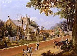 Photo of "EDGBASTON OLD CHURCH, BIRMINGHAM, ENGLAND" by ANSON A. (CIRCA 1830-187 MARTIN