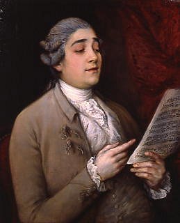 Photo of "PORTRAIT OF THE SINGER TENDUCCI" by THOMAS GAINSBOROUGH