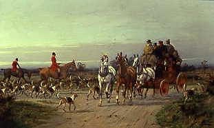 Photo of "MEETING THE HUNT" by GEORGE WRIGHT