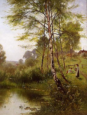 Photo of "A WALK DOWN BY THE RIVER" by ERNEST PARTON