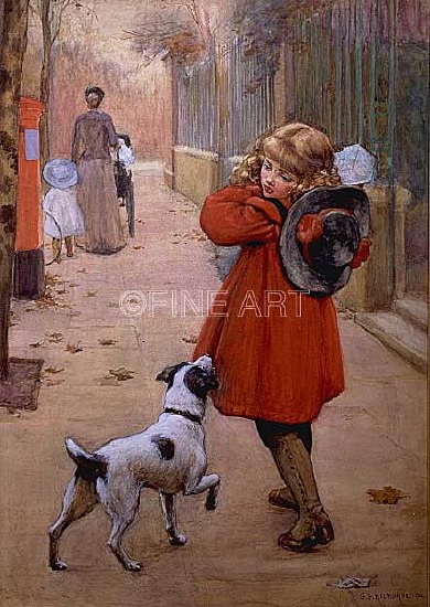 Photo of "IS THAT FOR ME?" by GEORGE GOODWIN KILBURNE