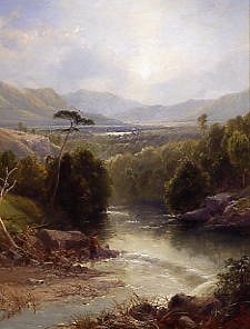 Photo of "FISHING ON A RIVER IN DERBYSHIRE, ENGLAND" by JOHN BRANDON (ACTIVE 185 SMITH