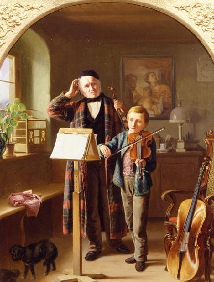 Photo of "THE MUSIC LESSON" by JUST JEAN CHRISTIAN HALM