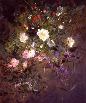 Photo of "WILD ROSES AND STRAWBERRIES" by EMMA AUGUSTA THOMSEN