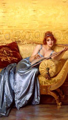 Photo of "A LADY OF LEISURE" by FREDERIC SOULACROIX