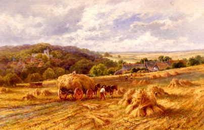 Photo of "A VIEW OF LAMBOURN, BERKSHIRE, ENGLAND" by HENRY H. PARKER