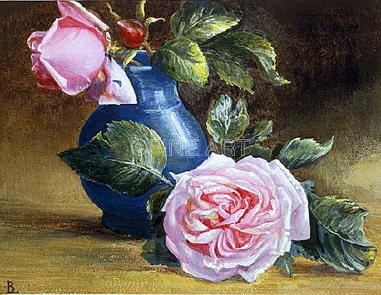 Photo of "ROMANTIC PINK ROSES" by LADY BLANCHE LINDSAY