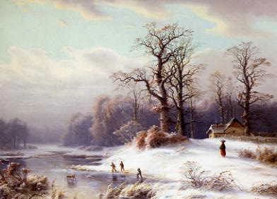 Photo of "SKATING ON A FROZEN POND" by CARL LUDWIG SCHEINS