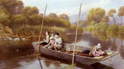 Photo of "THE FISHING EXPEDITION" by MILES BIRKET FOSTER