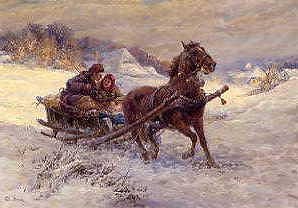 Photo of "THE LOVER'S SLEIGH" by GUSTAV PRUCHA