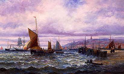 Photo of "SHIPPING OFF THE YORKSHIRE COAST" by CHARLES (NO DEATH DATES THORNELEY