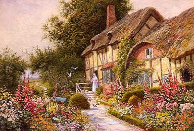 Photo of "ANN HATHAWAY'S COTTAGE" by ARTHUR CLAUDE STRACHAN