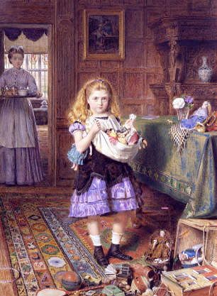 Photo of "TIME FOR TEA" by GEORGE GOODWIN KILBURNE