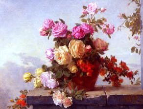 Photo of "A STILL LIFE OF ROSES" by PAUL CLAUDE JANCE