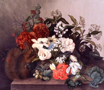 Photo of "A STILL LIFE WITH SQUIRREL" by MARY KEARSE