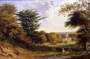 Photo of "A VIEW OF MEREWORTH CASTLE AND PARK, KENT, ENGLAND" by JOHN F. TENNANT