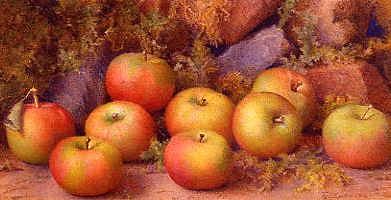Photo of "A STILL LIFE OF APPLES" by FREDERICK SPENCER
