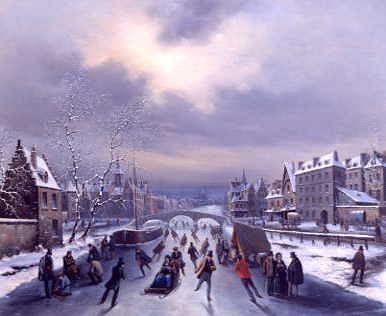 Photo of "SKATING ON THE ICE" by LOUIS CLAUDE MALLEBRANCHE