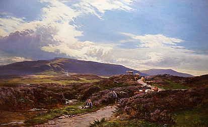 Photo of "A PERTHSHIRE MOOR, SCOTLAND" by SIDNEY RICHARD PERCY