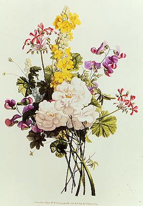 Photo of "BOUQUET OF MIXED FLOWERS" by JEAN LOUIS PREVOST