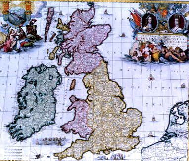 Photo of "ACCURATISSIMA ANGLIAE, SCOTIAE, HIBERNIAE (18TH.C MAP OF BRITAIN)" by CHARLES ALLARD