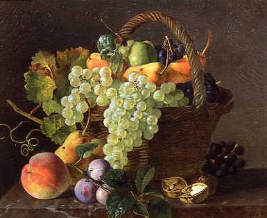 Photo of "STILL LIFE OF FRUIT" by JEAN A. MOUCHET