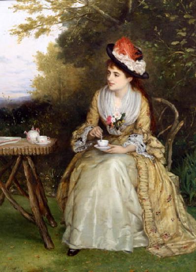 Photo of "AFTERNOON TEA" by WILLIAM OLIVER