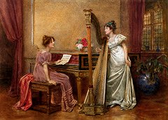 Photo of "THE REHEARSAL" by GEORGE GOODWIN KILBURNE