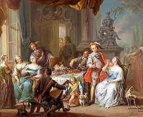 Photo of "DINING ON THE TERRACE" by FRANZ CHRISTOPH JANNECK