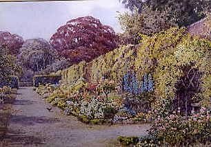 Photo of "AN OLD ENGLISH GARDEN" by LILIAN (REVIVED COPYRIGH STANNARD