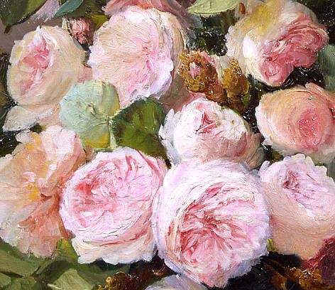 Photo of "A STILL LIFE OF ROSES" by PIERRE CAMILLE GONTIER