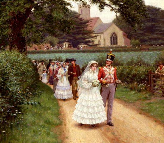 Photo of "THE WEDDING MARCH" by EDMUND BLAIR LEIGHTON