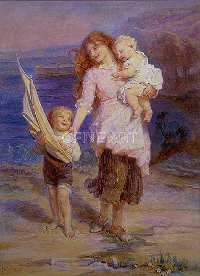 Photo of "A DAY AT THE SEASIDE" by FREDERICK MORGAN