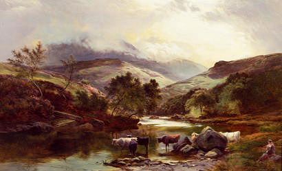 Photo of "ON THE FALLOCH, SCOTLAND" by SIDNEY RICHARD PERCY