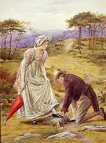 Photo of "A GENTLEMANLY ACT" by GEORGE GOODWIN KILBURNE