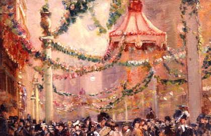 Photo of "CORONATION OF KING GEORGE V, ST. JAMES'S STREET, LONDON" by GEORGE HYDE POWNALL
